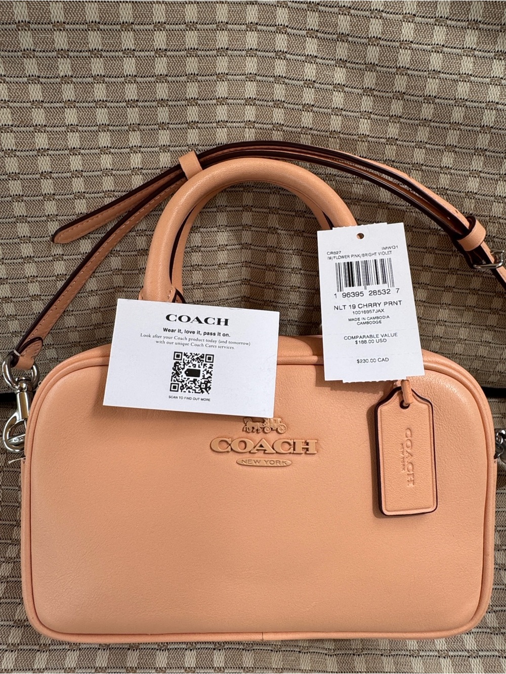 🧡COACH Satchel Crossbody Bag CT776-SVS9W LIKE NEW!!
